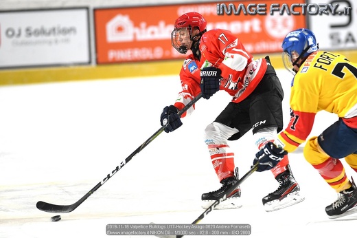 2019-11-16 Valpellice Bulldogs U17-Hockey Asiago 0620 Andrea Fornasetti